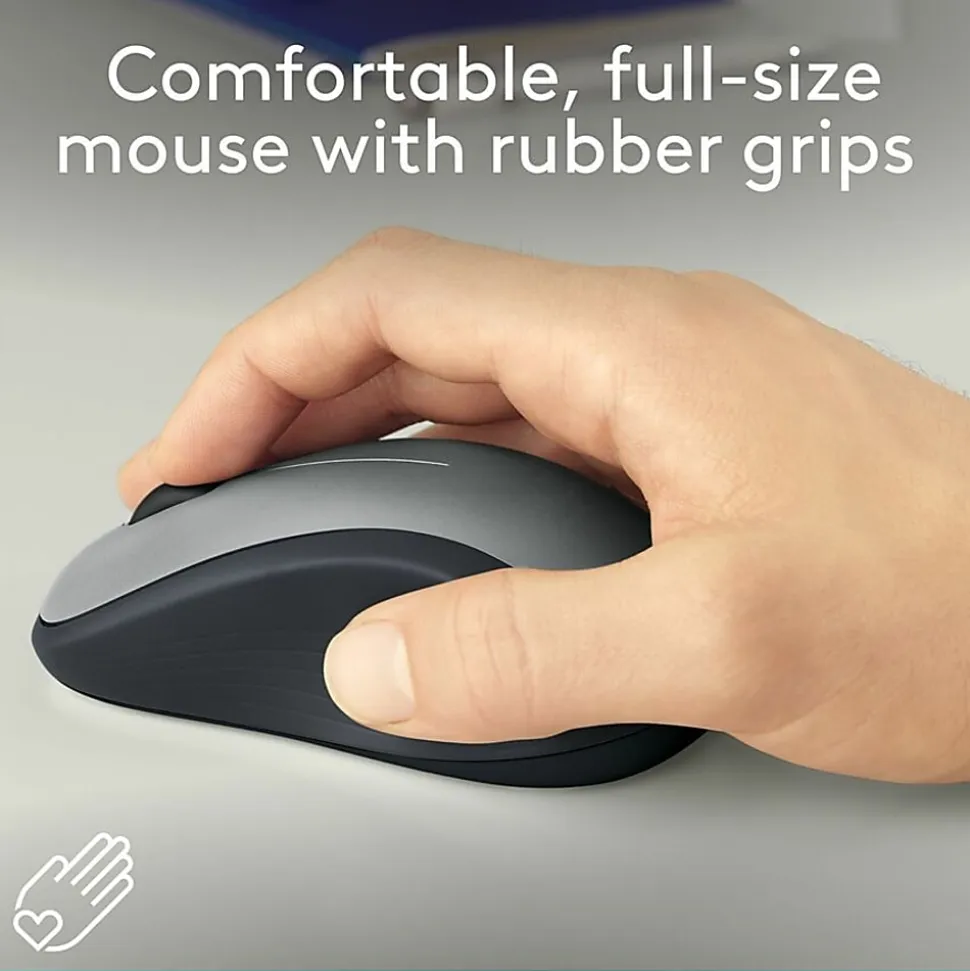 Logitech® M310 Wireless Optical Mouse, Red