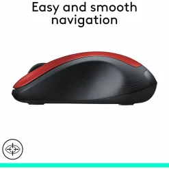 Logitech® M310 Wireless Optical Mouse, Red