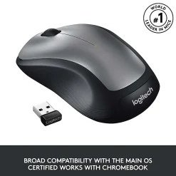 Logitech® M310 Wireless Optical Mouse, Silver