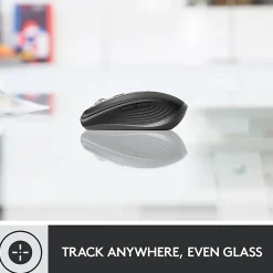 Logitech MX Anywhere 3 Compact Performance Mouse, Wireless, Comfort, Fast Scrolling, Any Surface, Portable, 4000DPI, Customizable Buttons, US