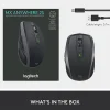 Logitech MX Anywhere 2S Mouse - Darkfield - Wireless - 33 ft - Bluetooth/Radio Frequency - Rechargeable - 910007232