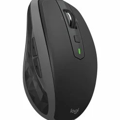 Logitech MX Anywhere 2S Mouse - Darkfield - Wireless - 33 ft - Bluetooth/Radio Frequency - Rechargeable - 910007232