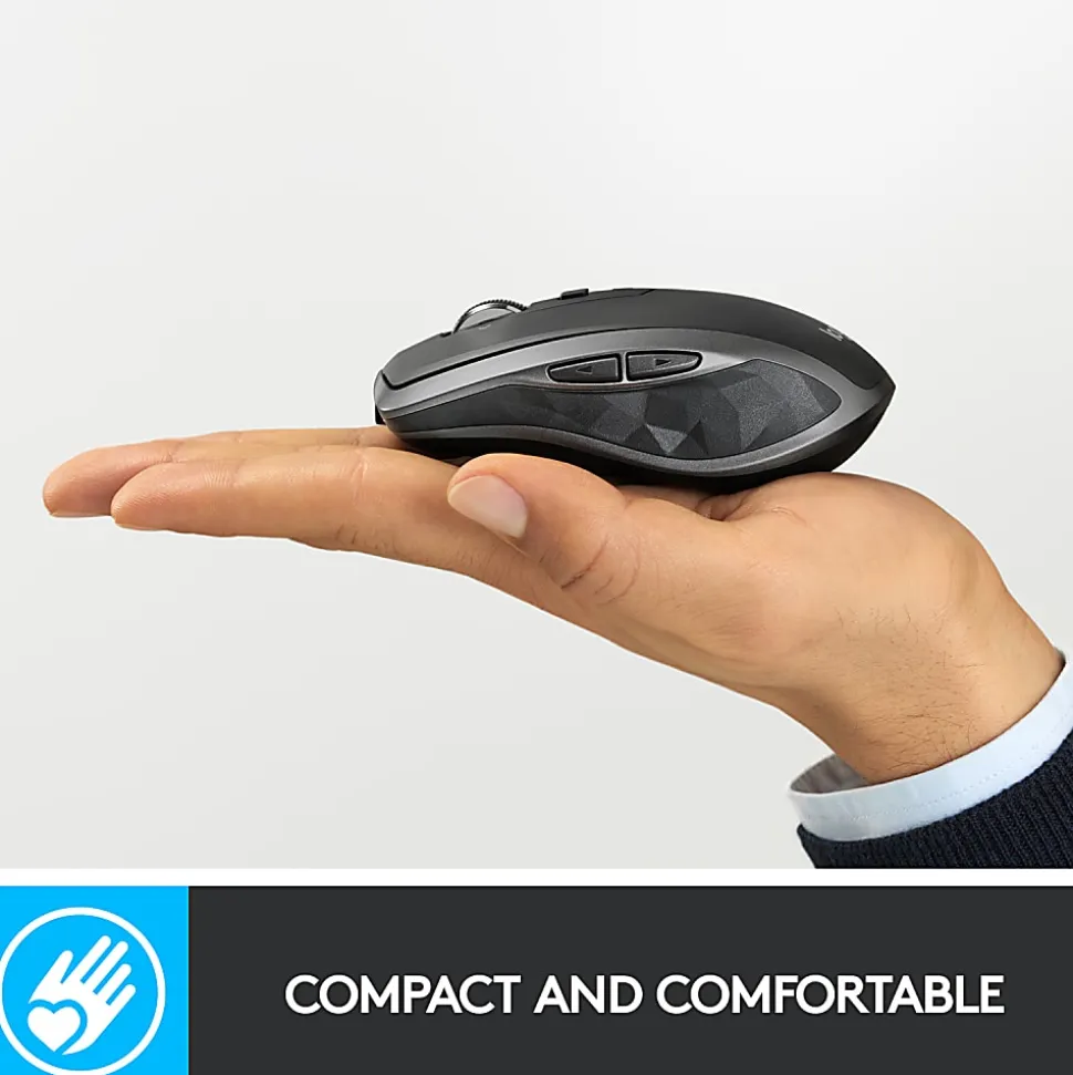 Logitech® MX Anywhere 2S Wireless Mouse, Graphite, 910-005132