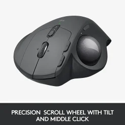 Logitech® MX ERGO PLUS Advanced Wireless Trackball Mouse, Black, 910-005178