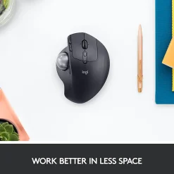 Logitech® MX ERGO PLUS Advanced Wireless Trackball Mouse, Black, 910-005178