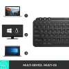 Logitech® MX Keys Mini Minimalist Wireless Illuminated Keyboard, Compact, Bluetooth, Backlit, USB-C, Black