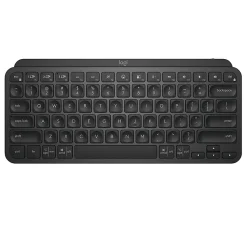 Logitech® MX Keys Mini Minimalist Wireless Illuminated Keyboard, Compact, Bluetooth, Backlit, USB-C, Black