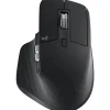 Logitech MX Master 3 Advanced Wireless Mouse, Ultrafast Scrolling, Use on Any Surface, Ergonomic, 4000 DPI, USB-C, Black