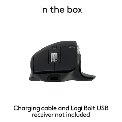 Logitech MX Master 3S Performance Wireless Mouse with Ultra-fast Scrolling, Bluetooth, Black, 910007500