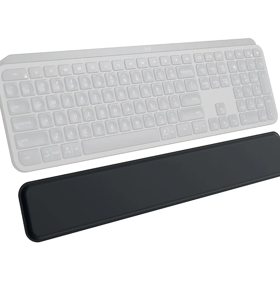Logitech MX Palm Rest, 2-9/16" x 16-9/16", Black