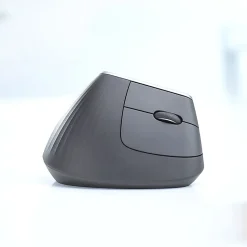Logitech MX Vertical Advanced Ergonomic Wireless Mouse, Control and Move Content Between 3 Windows and Apple Computers, Graphite - 910-005447