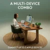 Logitech Pebble 2 Combo for Mac Wireless Keyboard And Mouse, Tonal Graphite
