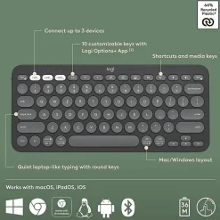 Logitech Pebble Keys 2 K380s, 920011775