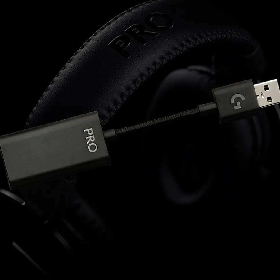 Logitech PRO X Gaming Headset with Blue Vo!ce - Stereo - Mini-phone (3.5mm) - Wired - 35 Ohm - 20 Hz to 20 kHz - 981000817