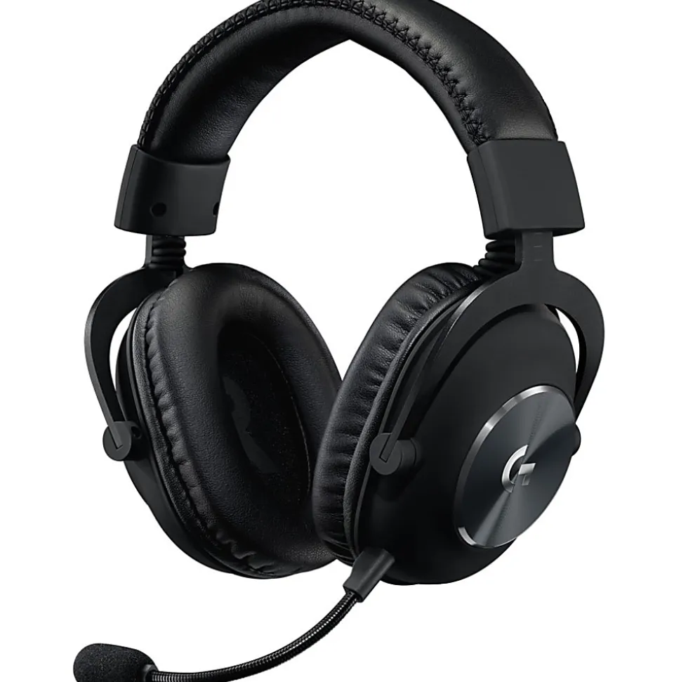 Logitech PRO X Gaming Headset with Blue Vo!ce - Stereo - Mini-phone (3.5mm) - Wired - 35 Ohm - 20 Hz to 20 kHz - 981000817