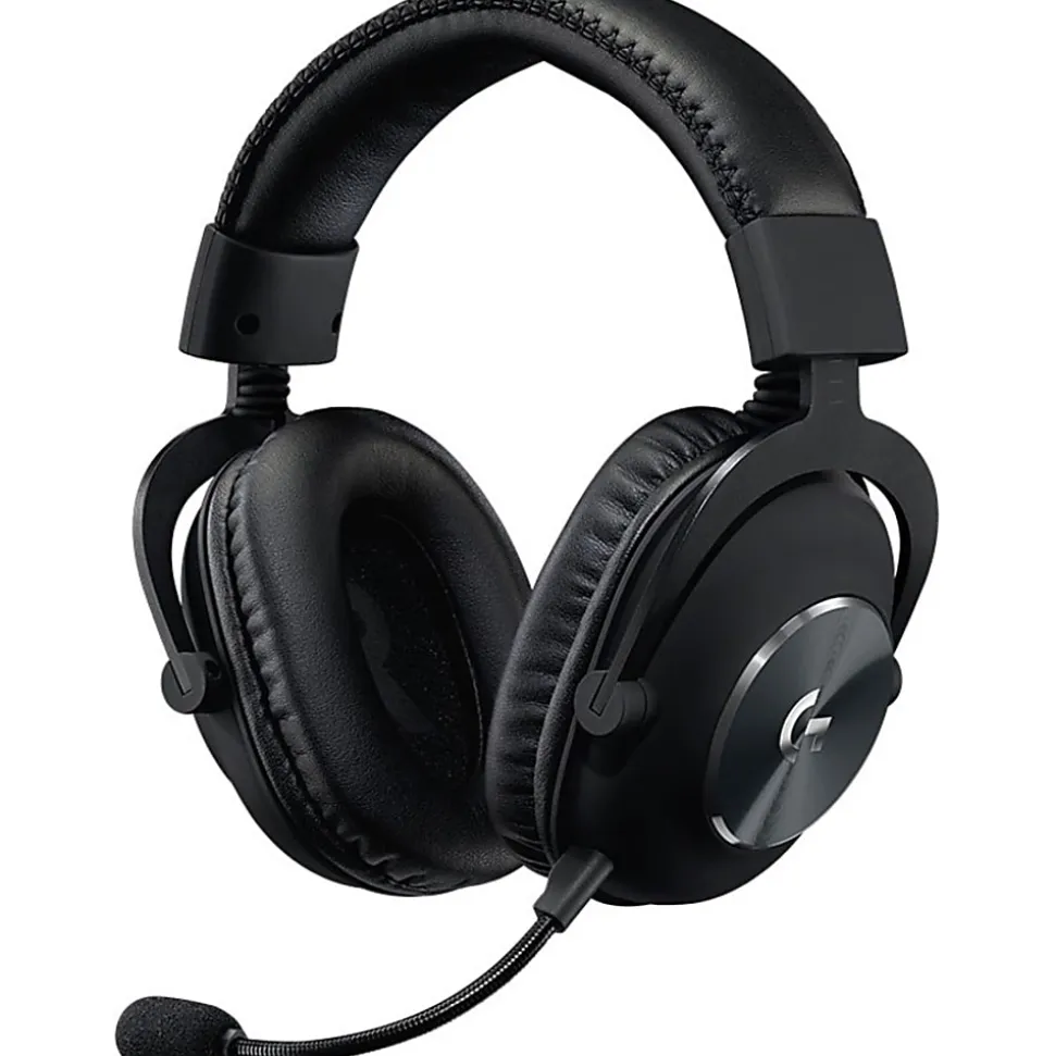 Logitech PRO X Gaming Headset with Blue Vo!ce - Stereo - Mini-phone (3.5mm) - Wired - 35 Ohm - 20 Hz to 20 kHz - 981000817