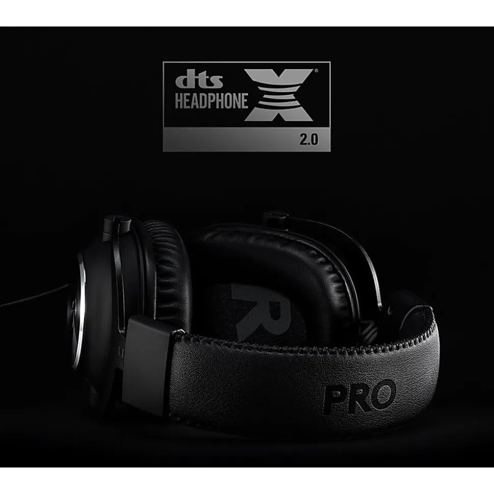 Logitech PRO X Gaming Headset with Blue Vo!ce - Stereo - Mini-phone (3.5mm) - Wired - 35 Ohm - 20 Hz to 20 kHz - 981000817