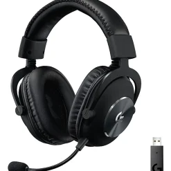 Logitech PRO X Wireless Lightspeed Gaming Headset - Stereo - Wireless - 49.2 ft - 32 Ohm - 20 Hz to 20 kHz - 981000906