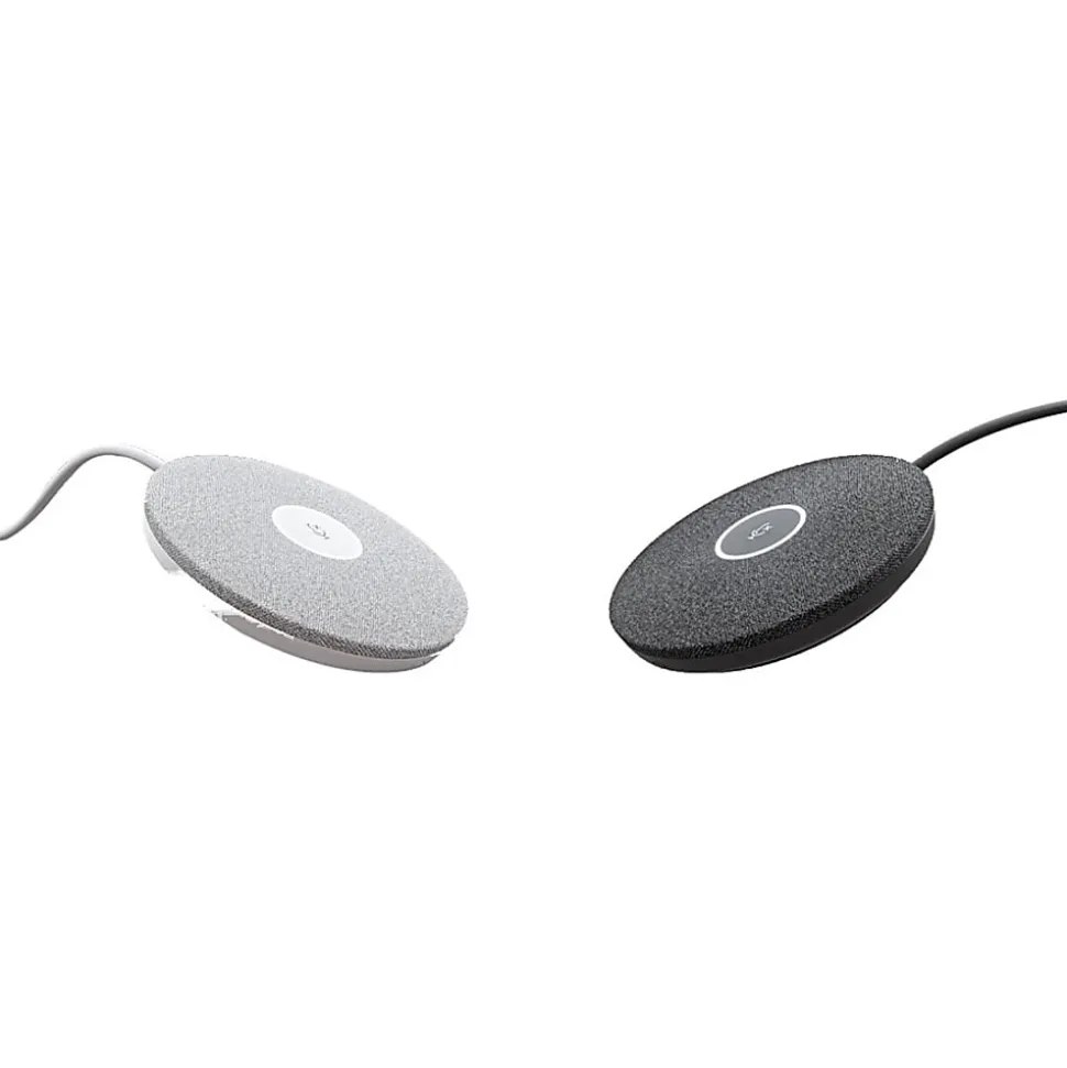 Logitech Rally Mic Pod for Rally, Rally Bar, and Rally Bar Mini, White - 9.60 ft - 90 Hz to 16 kHz -27 dB - Omni-directional - USB