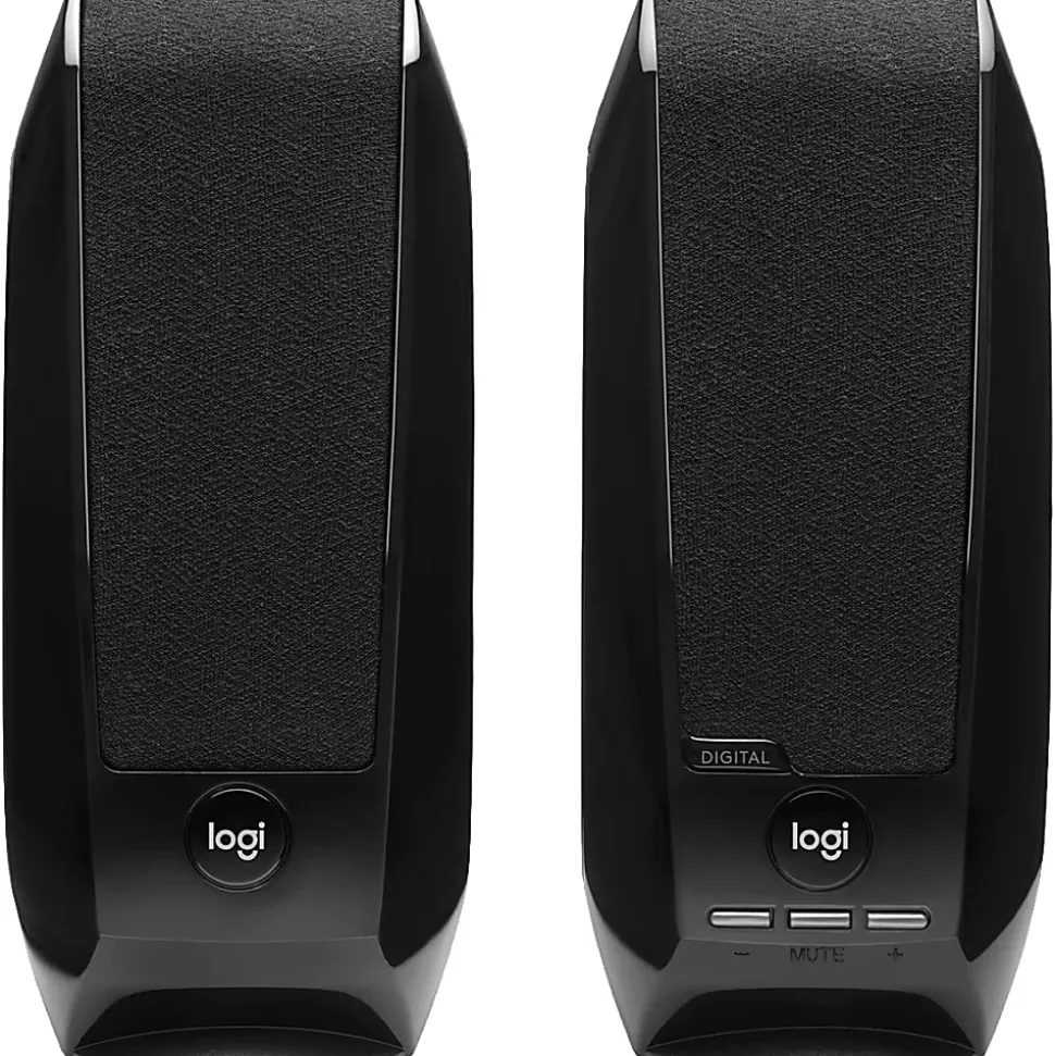 Logitech® S-150 Digital USB Speaker System, Black