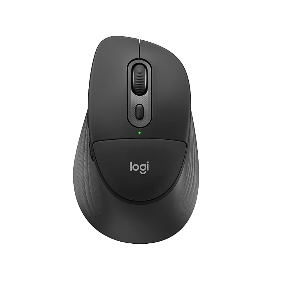 Logitech Signature Comfort Plus M850 L Wireless Mouse, With Palm Cushion, For Windows, Mac, iPad, Black, 910007711