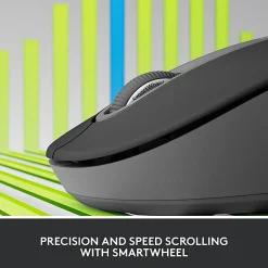 Logitech® Signature M650 Left-Handed Wireless Mouse, Graphite