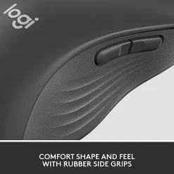 Logitech® Signature M650 Left-Handed Wireless Mouse, Graphite
