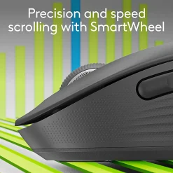 Logitech® Signature M650 L Full Size Wireless Mouse, Graphite