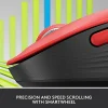 Logitech® Signature M650 L Full-Size Wireless Mouse, Red, 910-006358