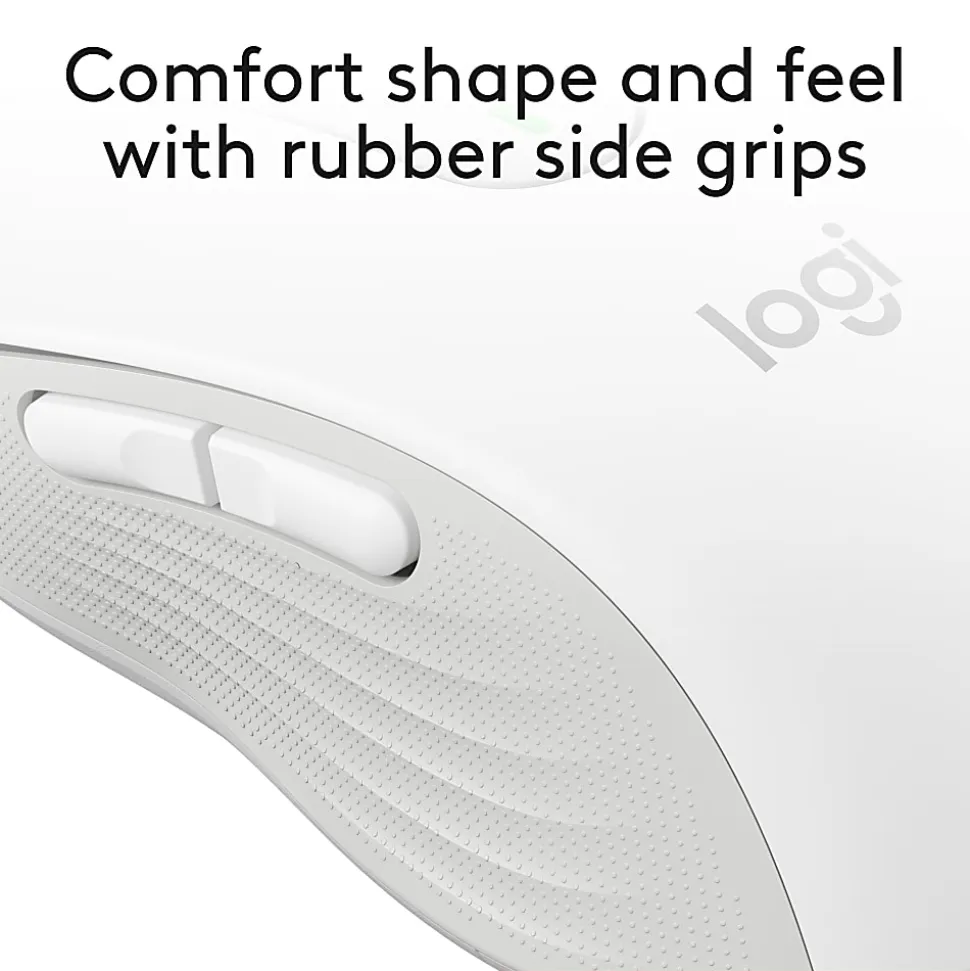 Logitech® Signature M650 Wireless Mouse, Off-White
