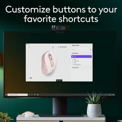 Logitech® Signature M650 Wireless Mouse, Rose, 910-006251