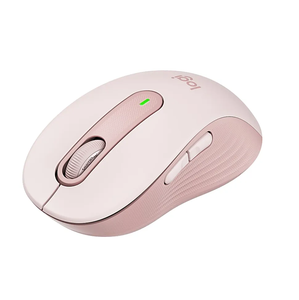 Logitech® Signature M650 Wireless Mouse, Rose, 910-006251