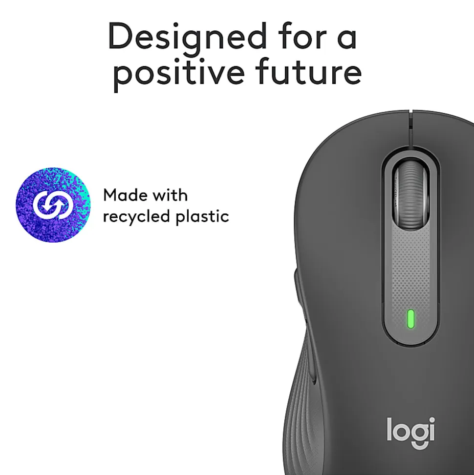 Logitech® Signature M650 Wireless Mouse, Graphite