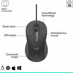 Logitech Sig Slim Wired Mk625 Combo, 920013303