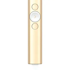 Logitech® Spotlight Universal Presentation Remote, Gold, 910-004860