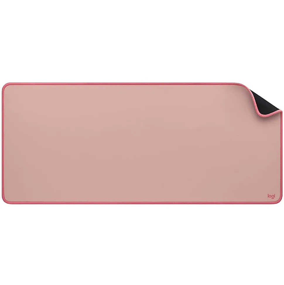 Logitech® Studio Series Desk Mat, 11-13/16”H x 27-1/2”W, Dark Rose