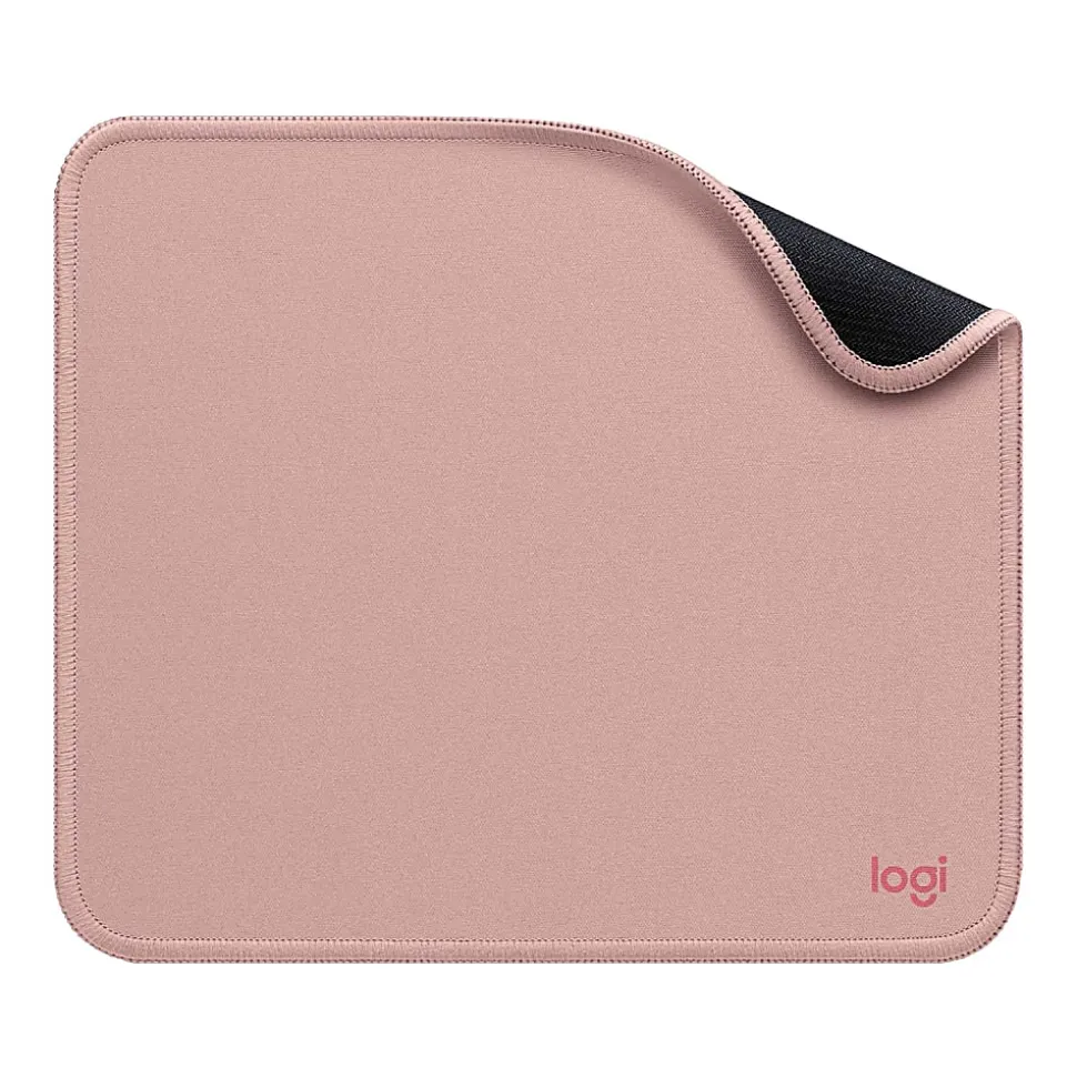 Logitech® Studio Series Mouse Pad, 9-1/8" x 7-15/16", Darker Rose
