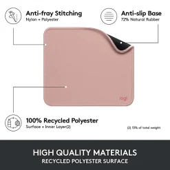 Logitech® Studio Series Mouse Pad, 9-1/8