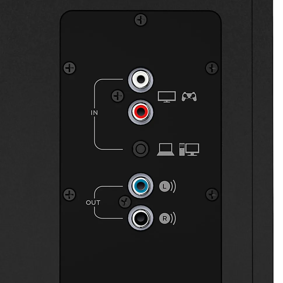 Logitech® z533 Multimedia Speaker System, Black, 980-001053