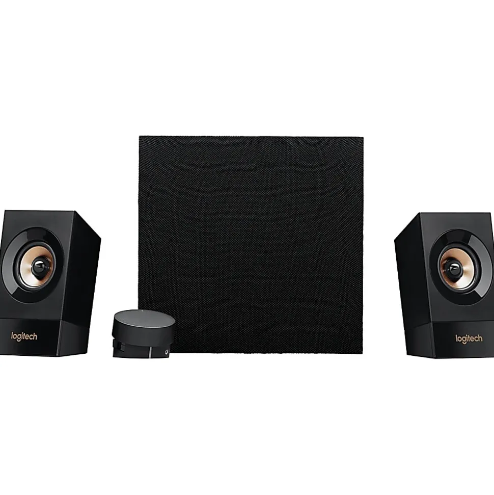 Logitech® z533 Multimedia Speaker System, Black, 980-001053