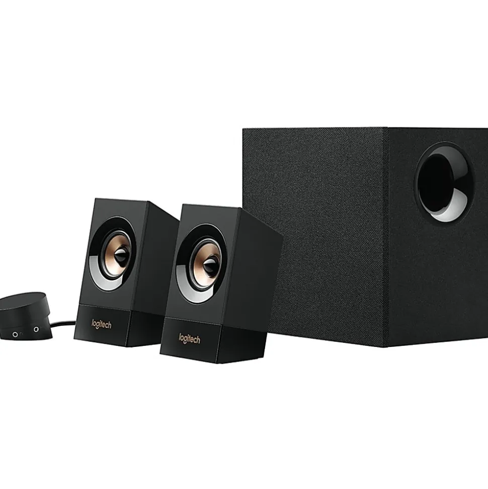 Logitech® z533 Multimedia Speaker System, Black, 980-001053