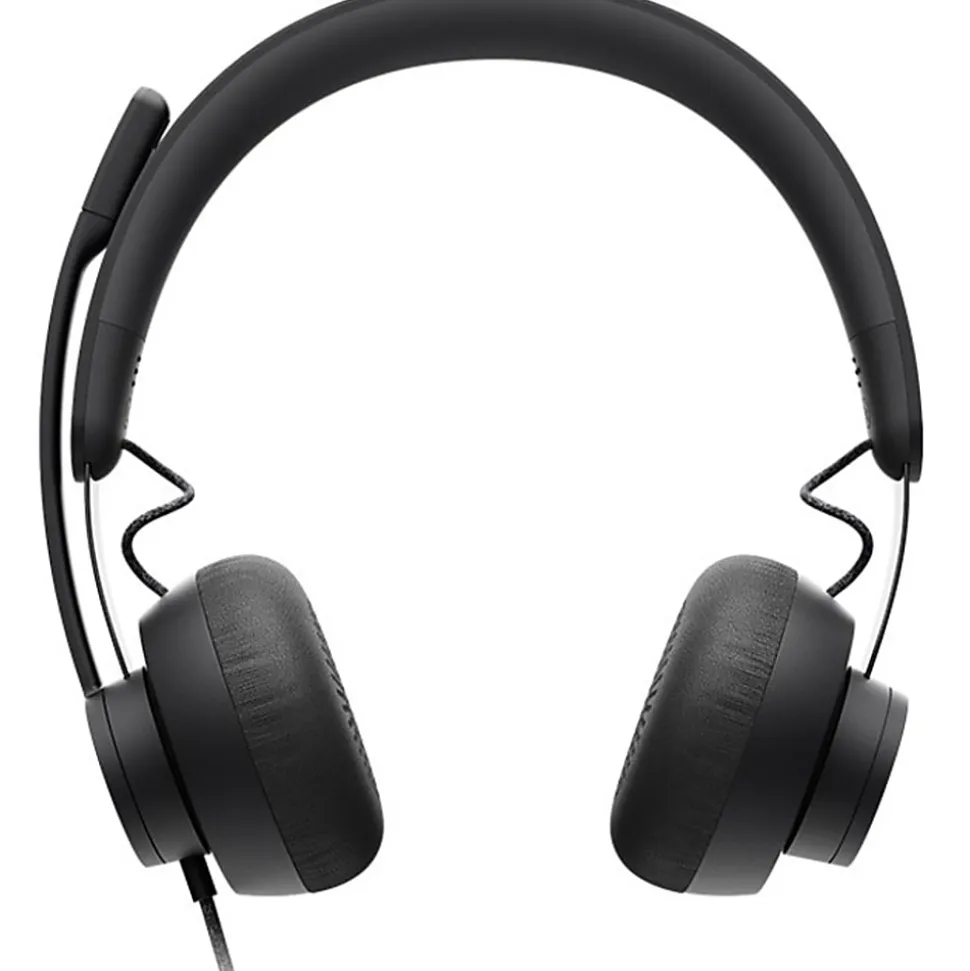 Logitech Zone Headset - Stereo - USB Type C - Wired - 32 Ohm - 20 Hz to 16 kHz - Over-the-head - Binaural - 981000876