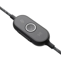 Logitech Zone Headset - Stereo - USB Type C - Wired - 32 Ohm - 20 Hz to 16 kHz - Over-the-head - Binaural - 981000876
