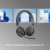 Logitech Zone 950 Premium Noise Canceling AI-Powered Headset Hybrid ANC and Bluetooth, Graphite, HL8183