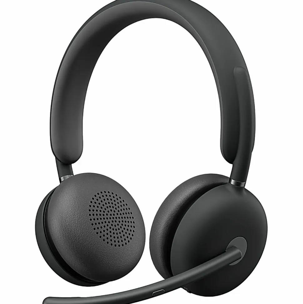 Logitech Zone 950 Premium Noise Canceling AI-Powered Headset Hybrid ANC and Bluetooth, Graphite, HL8183