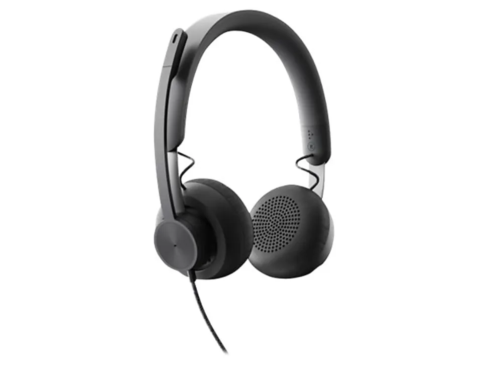 Logitech Zone Teams Wired Noise Cancelling On-ear Headset with C925e Webcam - Video conferencing kit