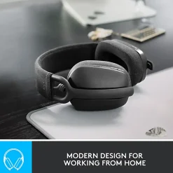 Logitech Zone Vibe 100 Lightweight Wireless Over-Ear Headphones, Graphite, 981-001256