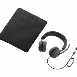 Logitech Zone Wired 2, Noise-Canceling Headset With Adaptive Hybrid ANC, Graphite