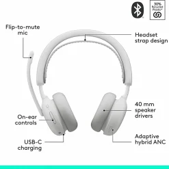 Logitech Zone Wireless 2 ES Headset UC, 981001507