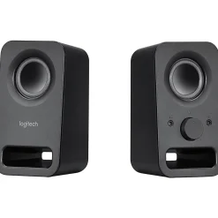 Logitech® Z150 2-Piece Speakers, Black